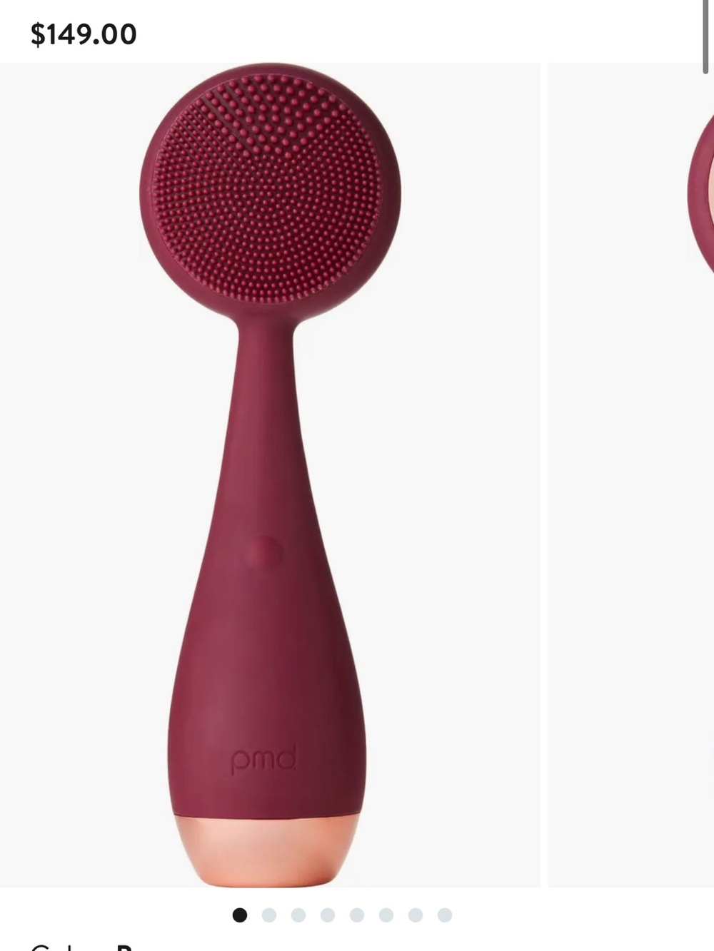 PMD Pro Clean Facial Cleansing Device with ActiveWarmth HEAT Berry New in box